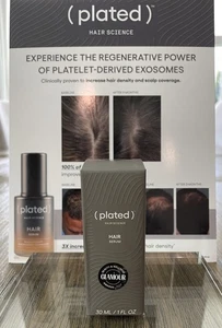 Plated Skincare Hair Serum 30ml exp 2027 New IN BOX FREE SHIPPING