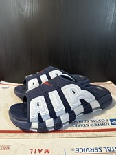 Nike Air More Uptempo Slide Olympic FQ8700 400 Size 8