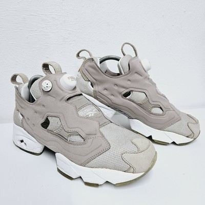 Reebok Instapump Fury OG Beach Stone Grey Gr. UK 7 EUR 40,5 transparente Gummisohle sehr guter Zustand