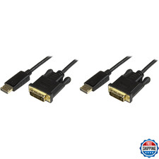 StarTech DisplayPort to DVI Converter Cable - DP to DVI Adapter - 3ft - 1920x120