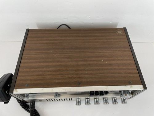 Transceptor Vintage Realista TRC-55 CB Tipo Nº 21-151 Con Cable de Alimentación de Micrófono Funciona - Imagen 4 de 12