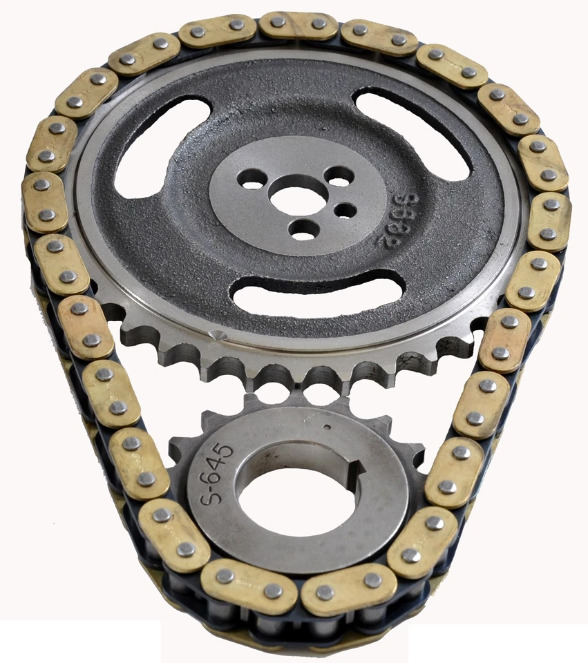 3pc Single Roller Timing Chain Set for 91-02 GM/Chevrolet 4.3L 262/5.7L 350 - Image 2 of 4