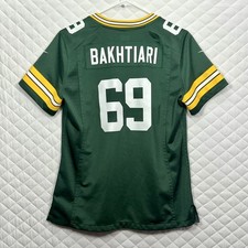 David Bakhtiari Green Bay Packers Nike Jersey #69 NFL Football Sports Size M