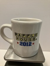 Waffle House 2012 America The Beautiful Patriotic Diner Coffee Tea Mug Cup