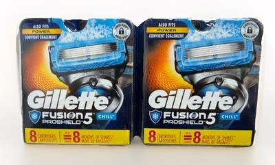 gillette fusion proshield 5 CHILL 16 refill cartridges