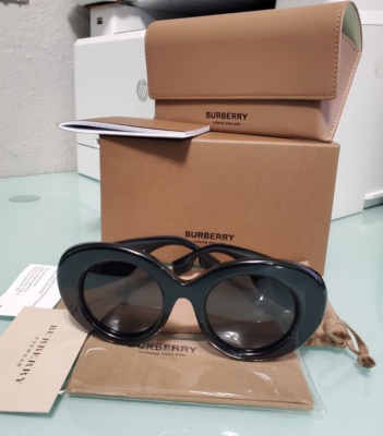 Burberry BE4370U-3001/87 Margot 49mm WOMENS Black Sunglasses  display picture 1