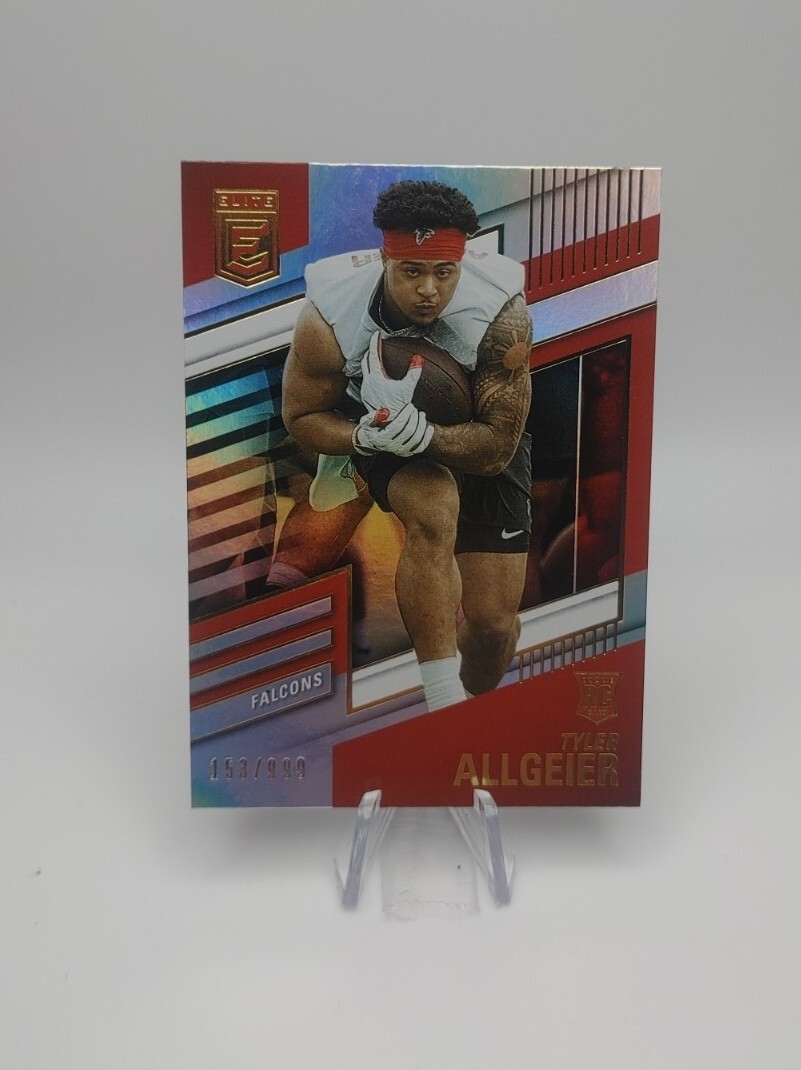 2022 PANINI DONRUSS ELITE ROOKIES SILVER #113 TYLER ALLGEIER /999 FALCONS RC