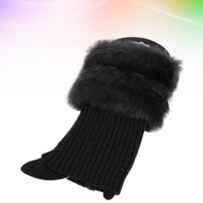 Leg Warmers Socks Thermal Faux Boot Topper Female Boots Anklets