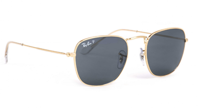 ヴィンテージ もの New RAY-BAN RB3857 9196/S2 51mm Gold Square Metal Polarized