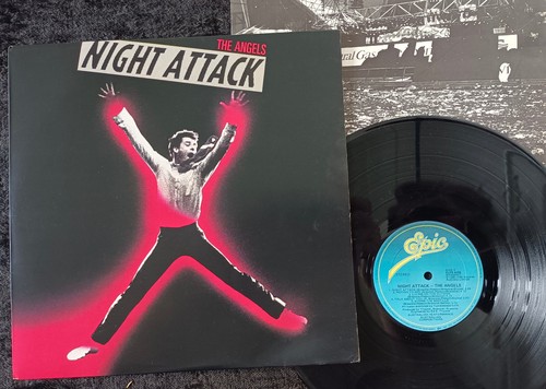 THE ANGELS Night Attack LP, Album Epic – ELPS 4258 Australia 1981