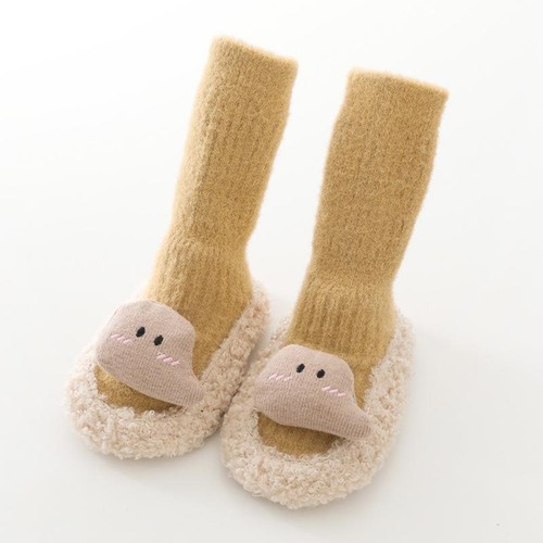 Baby Anti-slip Floor Socks Fuzzy Shoes Cartoon Doll Kids Toddler Boys Girls 0-2Y - Bild 11 von 20