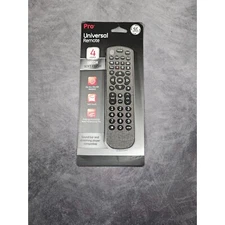 GE Pro Universal Remote Model 46195 4 Device Smart TV LG Sony Samsung & More New