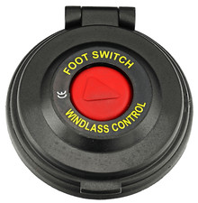 Kunststoff Fussschalter UP rot oder DOWN grau für Ankerwinde Winsch Fusstaster