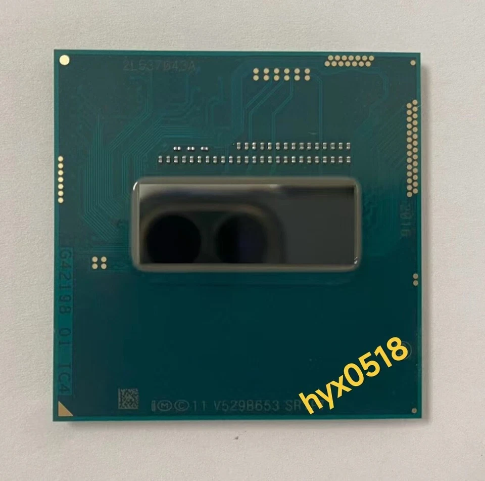 Intel i7-4910MQ SR1PT 2.9GHz 4-CORE 8M Processor PGA947 Socket G3 LAPTOP CPU - Image 2 of 3