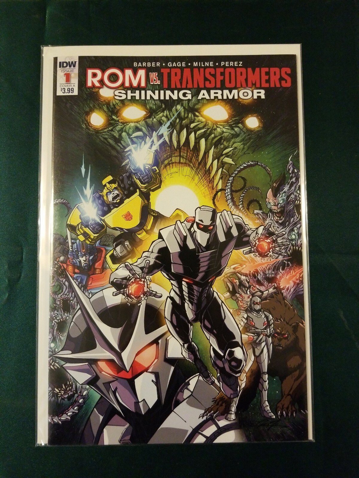 Rom vs. Transformers Shining Armor 1A NM 2017 | eBay