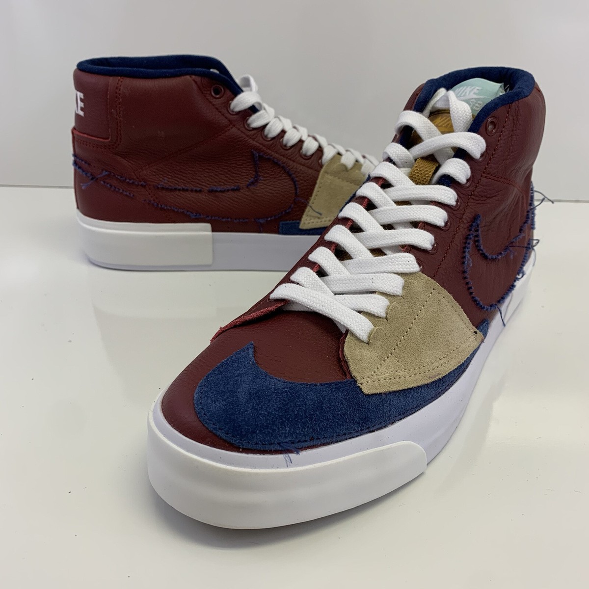 nike sb zoom blazer mid edge team red