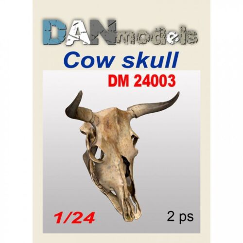 DAN Models 24003 Plastic Scale Kit 1:24 Accessories for Diorama. Cow Skull 2 pcs - 第 3/8 張圖片