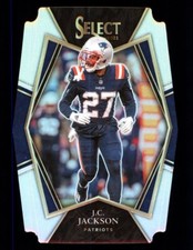 2021 SELECT #124 JC JACKSON PREMIER LEVEL SILVER PRIZM - NEW ENGLAND PATRIOTS