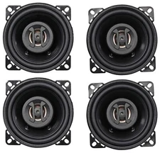 (4) Hifonics ZS4CX 4 Inch Totaling 700 Watt Coaxial Car Audio Speakers