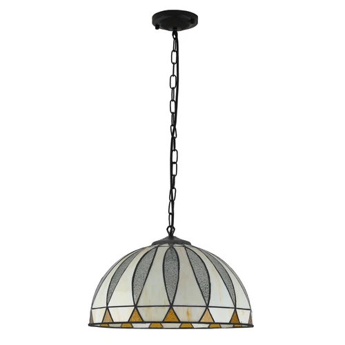 Tiffany Style Vintage Stained Glass Pendant Lamp Ceiling Fixture Hanging Light