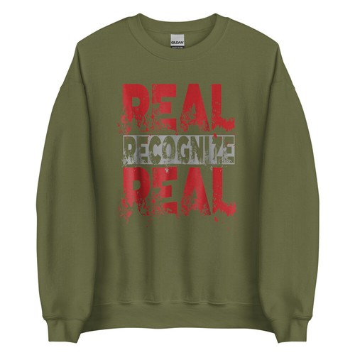 Sudadera Real Recognize Real Hip Hop Rap Swag Goteo Regalo - Imagen 8 de 8