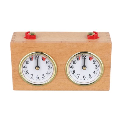 Wooden Mechanical Chess Timer Professional Competition Digital Chess Clock Timer