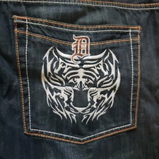  AL WISSAM Detroit Tiger Blue JEANS Denim Culture 44 ( 46x32) Relaxed Fit 