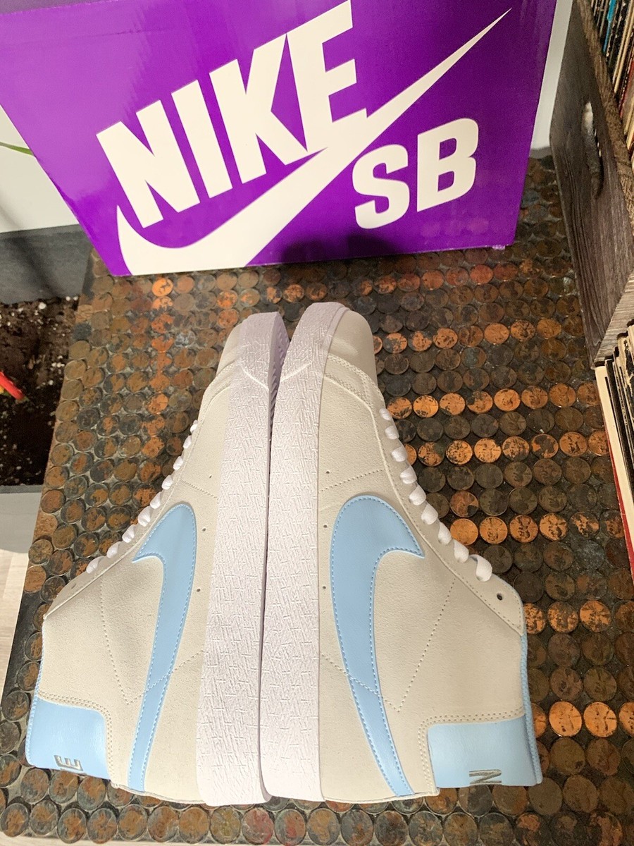 🅿️ NEW NIKE SB ZOOM BLAZER MID PHOTON DUST PSYCHIC UNC BLUE SZ 10.5 DS | eBay
