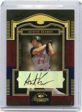 2005 TIMELESS TREASURES #28 AUSTIN KEARNS AUTOGRAPH #8/10 CINCINNATI REDS 092124