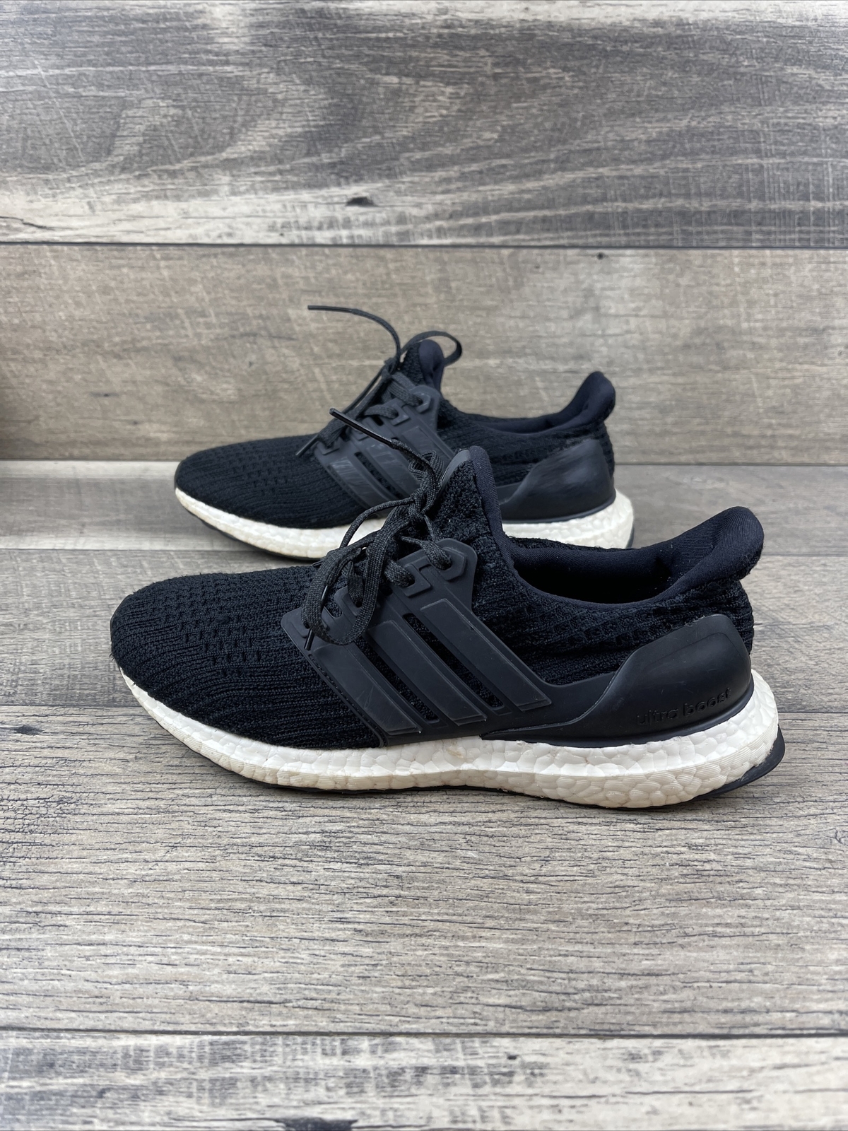 Adidas Ultra Boost Core Black White Running Shoes BB6149 Women