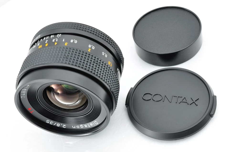 [Near Mint] Contax Carl Zeiss Distagon T* 35mm f/2.8 MMJ Lens from Japan #2422 - Image 2 of 4