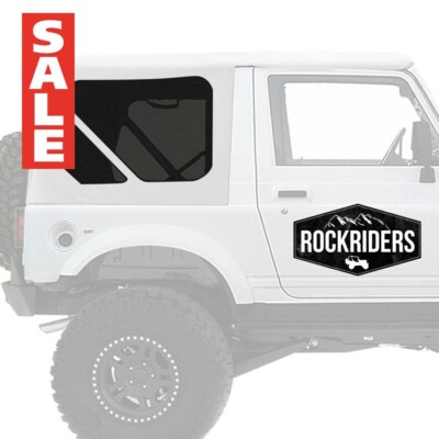 Smittybilt 98552 Soft Top & 3 Tinted Zip Out Windows 1986-1994 Suzuki Samurai