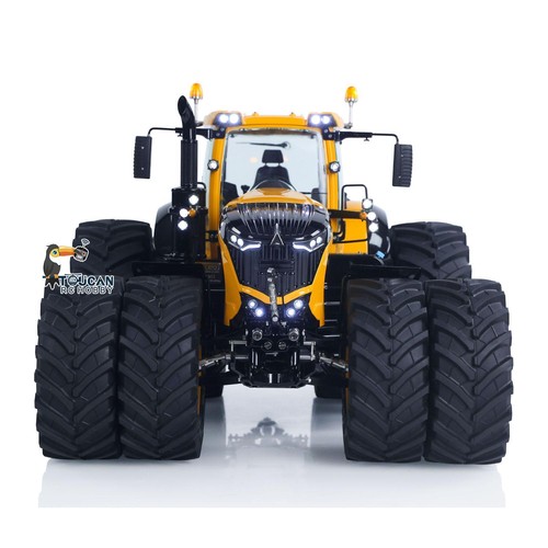 LESU AOUE1050 4x4 1/14 Hydraulic Double Wheels RC Tractor Radio Control Farm Car - Picture 10 of 12