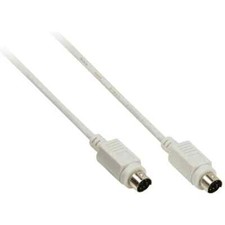 Value Line (VLCP51000I20) White 2.00M PS2 Cable (PS2 Male - PS2 Male)