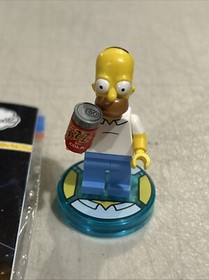 Lego Dimensions 71202 The Simpsons Level Pack Homer Figure, Car, Taunt-o-Vision