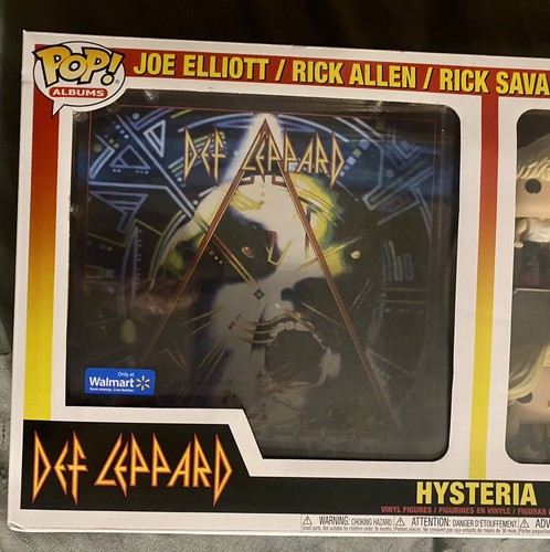 Funko Pop! Portada del álbum de lujo: Def Leppard - Hysteria - Exclusivo de Walmart (1) - Imagen 2 de 10