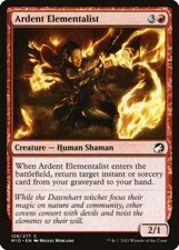 MTG Ardent Elementalist (128/553) Innistrad Midnight Hunt LP
