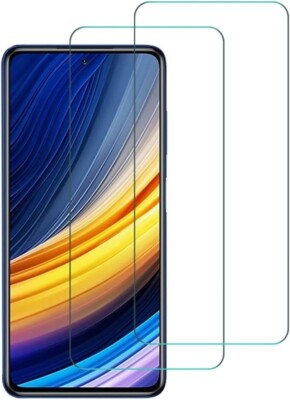 2x Xiaomi POCO X3 Pro Panzerfolie Schutzglas Tempered Glass 9H Hart Displayfolie