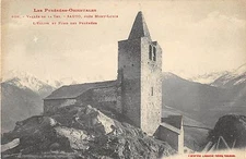 Old postcard 66 SAUTO CHURCH