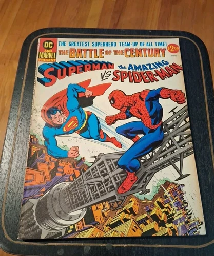 Superman Vs The Amazing Spiderman DC & Marvel Treasury 1976 Fine/Very Fine 7.0