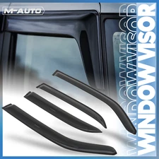 Tape-On Window Visor Shade Vent Sun Rain Deflector Guard for 05-08 Dodge Magnum