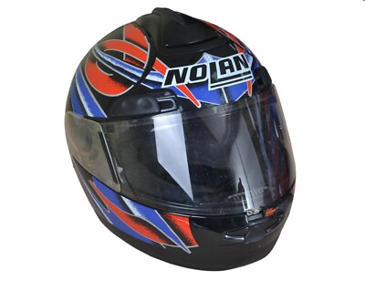 ebay nolan helmets RACING MOTO HELMET E3 NOLAN BLACK