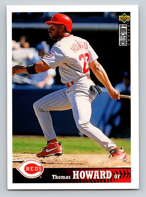 1997 Collector's Choice Baseball #84 Thomas Howard Cincinnati Reds