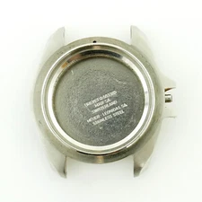 HEUER DIVER HL 980.024 STAINLESS STEEL CASE FOR PARTS OR REPAIRS