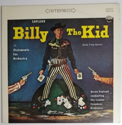 Copland Billy The Kid Lp Everest 3015