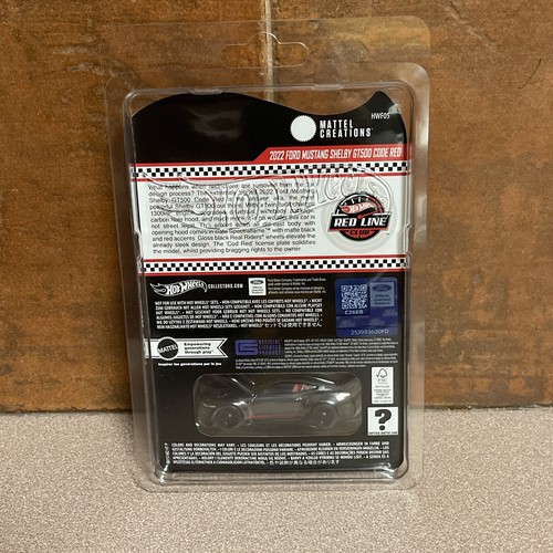 2024 Hot Wheels RLC Exclusive 2022 Ford Mustang Shelby GT500 Code Red IN HAND!! - Picture 2 of 12