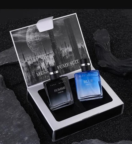 Pure HOMME Aftershave Men, Perfume for Men 2pcs Eau De Parfum for Men 2 x 30ml