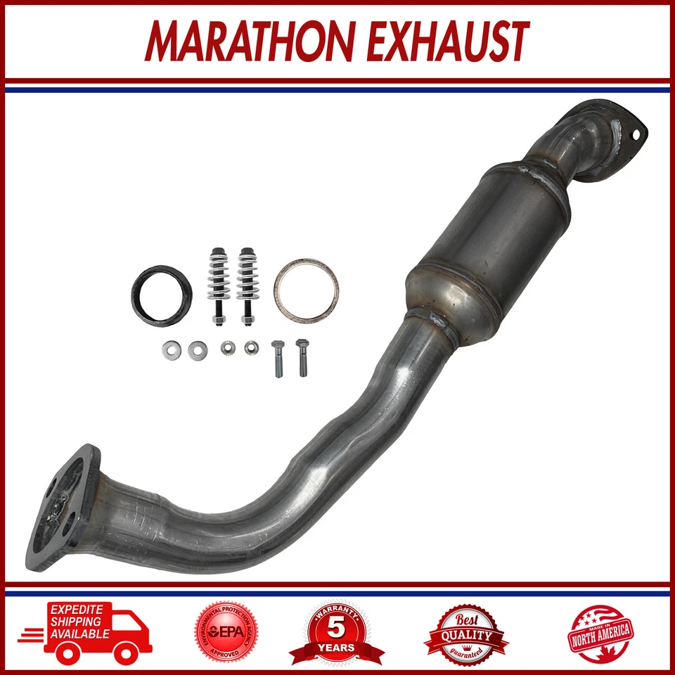 Convertidor catalítico delantero para Toyota Highlander 14-18 2,7 L envío rápido en stock Foto 3 de 4