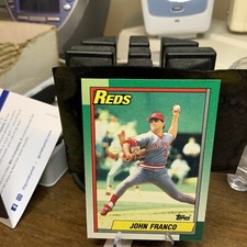 1990 Topps Baseball Cards John Franco Cincinnati Reds #120