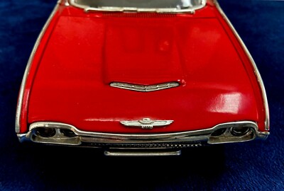 ANSON, 1963 Ford Thunderbird Hard Top, Red, 1/18th Scale *No Box